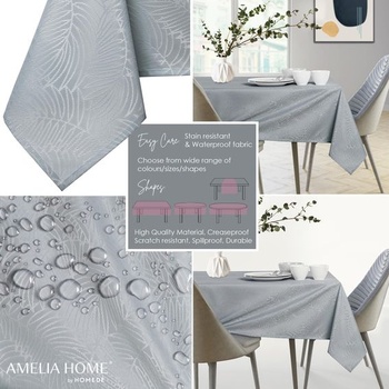 Obrus ​​AmeliaHome 120x160 cm Obrus ​​Obrus ​​s ochranou proti škvrnám Gaia 120 x 160 cm (obdĺžnikový)