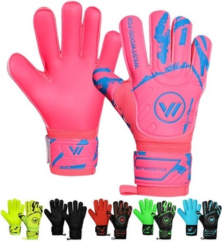 Brankárske rukavice WESTWOOD FOX Fingersave pre futbalových brankárov pre deti, mládež a dospelých, od