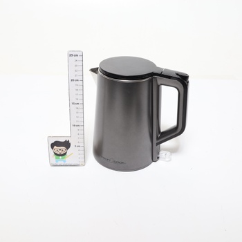 Konvice ProfiCook® 1,5 litru | 2200 W | Dvoustěnný termoplášť | Ovládání jednou rukou | Stanice s