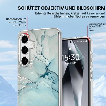 Elegantný kryt na telefón kompatibilný s Samsung Galaxy S25 6,2 palca 2025, mäkký silikónový TPU