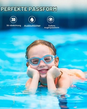 Detské plavecké okuliare ZIONOR, G1MINI ULTRA polarizačné pohodlné detské plavecké okuliare, ochrana