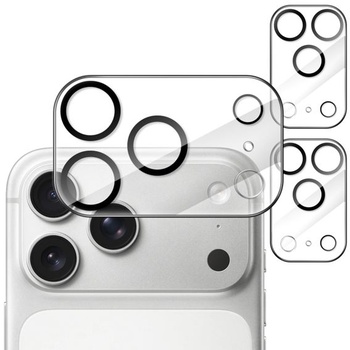 Ochranný kryt JETech pre iPhone 17 Pro, priehľadný, balenie 3 kusov