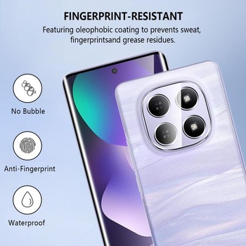 [2+2 balenia ochranných fólií na displej pre Xiaomi Redmi Note 15 5G: 2 kusy 3D tvrdeného skla + 2