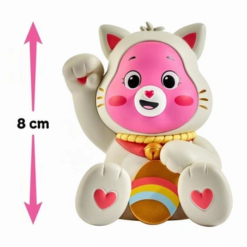 ÜRDU Fukuheya Care Bears Blindbox Series 1 – Náhodný výběr 10 detailních figurek Care Bears, 8 cm,