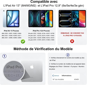 Puzdro s klávesnicou Qivxinnie iPad Air 13