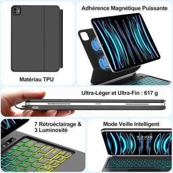 Puzdro s klávesnicou Qivxinnie iPad Air 13