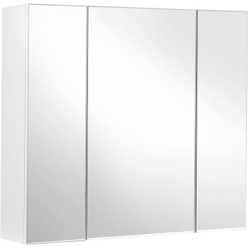 Zrkadlová skrinka do kúpeľne BBK22WTV1, 60 x 55 x 15 cm, biela - A