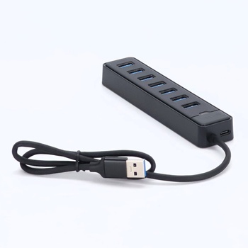 iDsonix USB Hub 3.0, 7 portov USB Hub [0,5 m] USB Verteiler Multiport Adapter USB Splitter 5 Gbps