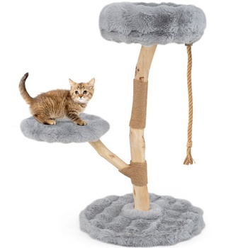 Škrabadlo pre mačky PV10274GR, 90 cm, šedé - A