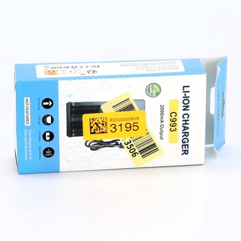 Nabíjačka REACELL 18650, univerzálna nabíjačka batérií s 2 slotmi pre 3,7 V 18650, 26650, 18500,