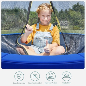 Náhradný bezpečnostný pružinový kryt na trampolínu USTP12FT, 3,6 m, modrá - A