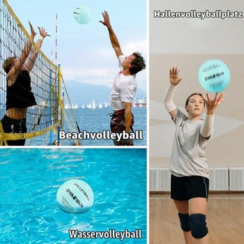 Volejbalová, plážová volejbalová, mäkká lopta veľkosť 5 modrá