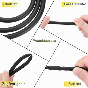 PATIKIL 26 stop (8 m) Přírodní latexová trubice, vnitřní průměr 1/8