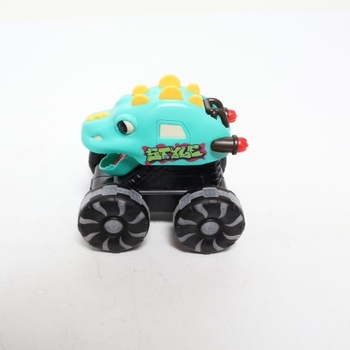 MOONTOY 3dielna sada dinosaurského monster trucku, svietiace autíčko pre vek 1+, auto s funkciou „press