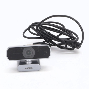 UGREEN Webcam Full HD 1080P/30fps USB A webkamera s mikrofonem pro PC, automatická korekce světla,