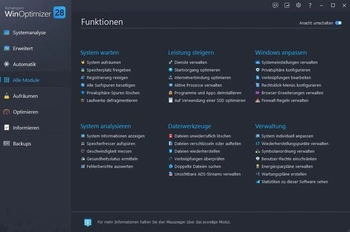 Ashampoo WinOptimizer 28 – Software pro ladění počítače pro rychlý, efektivní a bezpečný systém