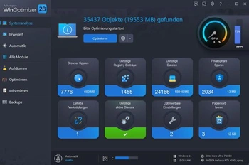Ashampoo WinOptimizer 28 – Software pro ladění počítače pro rychlý, efektivní a bezpečný systém