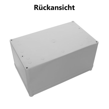 LeMotech Voděodolná rozvodná krabice IP67, elektrická krabice z ABS plastu, prachotěsné pouzdro pro