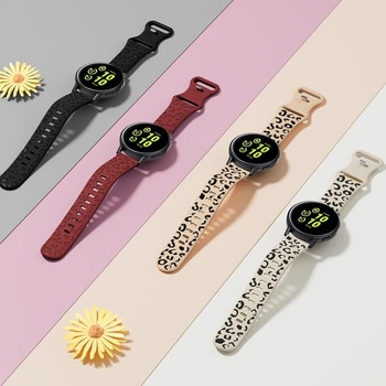 20mm náramok kompatibilný s Garmin Vivoactive 6/5/3/Forerunner 55/165/245/245 Music, balenie 3