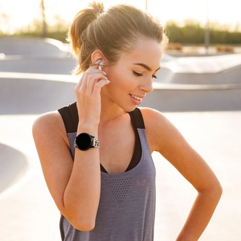 20mm náramok kompatibilný s Garmin Vivoactive 6/5/3/Forerunner 55/165/245/245 Music, balenie 3