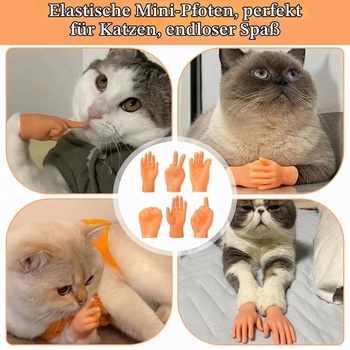 20 mini loutek na prsty, malé ručičky, zajímavé mini loutky na prsty, odolný gumový materiál, sada