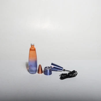 Lávová lampa Fisura modrooranžová