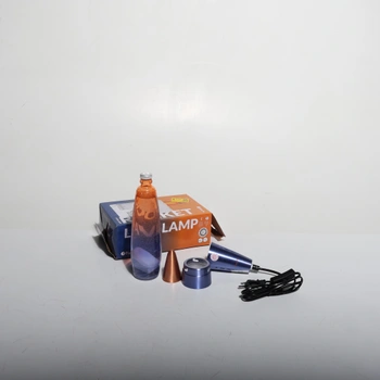 Lávová lampa Fisura modrooranžová