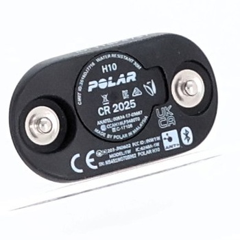 Hrudný pás Polar H10 čierny