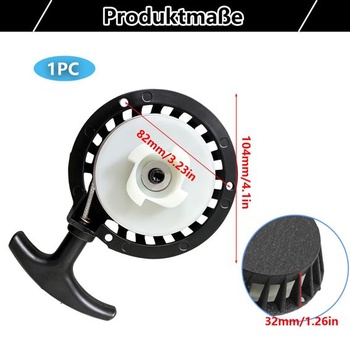 82mm štartovacia kladka pre dvojtaktné vreckové motocykle