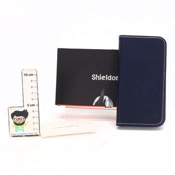 Puzdro na mobil SHIELDON iPhone 15 čierne