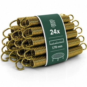 Trampolínové pružiny, 178 mm, 24 kusov - A