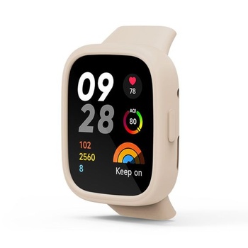 Silikonové pouzdro GIOPUEY kompatibilní s Redmi Watch 3 Active, [2 ks] měkké TPU silikonové