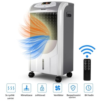 Prenosná klimatizácia ES10680DE-GR, 2000 W, 8-hodinový časovač, bielo/šedá - N
