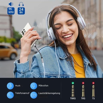 Adaptér z USB-C na 3,5 mm jack, adaptér z USB Type-C na 3,5 mm jack pre slúchadlá pre Google Pixel 10