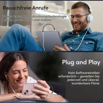Adaptér z USB-C na 3,5mm jack, adaptér z USB Type-C na 3,5mm jack pro sluchátka pro Google Pixel 10