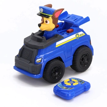 TLAPKOVÁ PATROLA – Chaseovo policajné auto na diaľkové ovládanie so svetelnými efektmi, cca 25 cm,