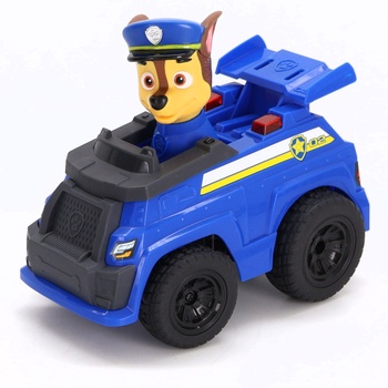 TLAPKOVÁ PATROLA – Chaseovo policajné auto na diaľkové ovládanie so svetelnými efektmi, cca 25 cm,