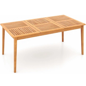 Záhradný stôl z akáciového dreva 729HW-VC, 170 x 90 cm,…