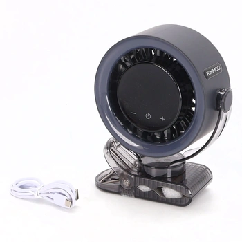 Ventilátor KIMMOO s klipom a LED displejom