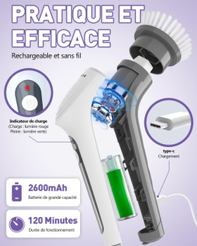Elektrická kefa Homtronics HBTFRHHS0