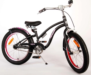 Detský bicykel Miracle Cruiser, 18 palcov, čierny - A