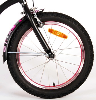 Detský bicykel Miracle Cruiser, 18 palcov, čierny - A