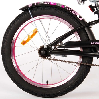 Detský bicykel Miracle Cruiser, 18 palcov, čierny - A