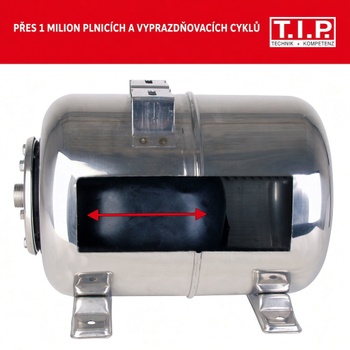 Membrána do tlakové nádoby, EPDM, 15-25 l, do 90 °C, černá - A