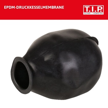 Membrána do tlakové nádoby, EPDM, 15-25 l, do 90 °C, černá - A