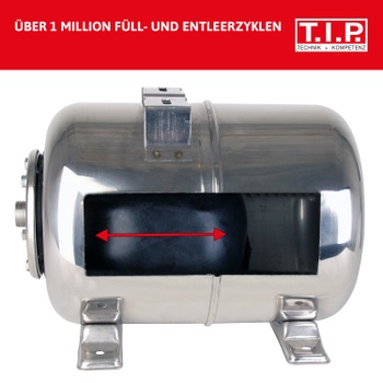 Membrána do tlakové nádoby, EPDM, 15-25 l, do 90 °C, černá - A
