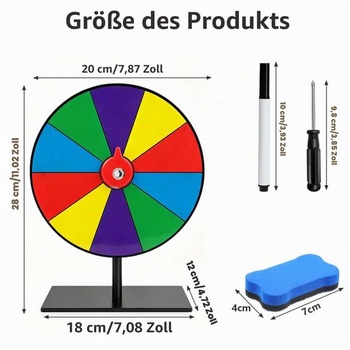 ZhouWei Bicykel šťastia, 20 cm, 10 slotov, jednoduchá inštalácia