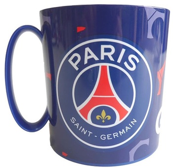 Hrnček PSG vhodný do mikrovlnnej rúry, oficiálna kolekcia Paris Saint Germany, 350 ml