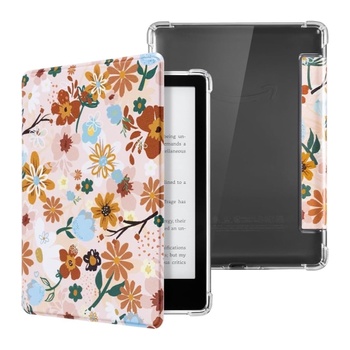 Pouzdro na čtečku CoBak pro Kindle 11g květy