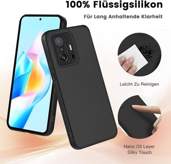 Puzdro na telefón Agedate pre Xiaomi 11T Pro s ochranou fotoaparátu, nárazuvzdorné, odolné proti